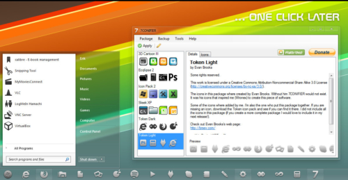7 CONIFIER nach Icon Tausch