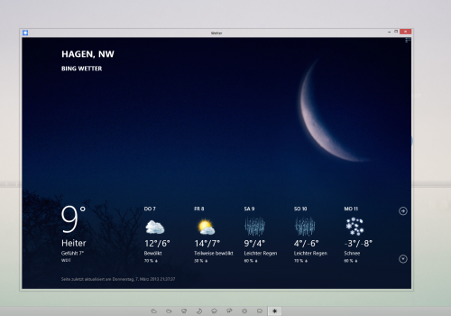 Bing-Wetter-App-mit-ausgetauschtem-Taskleistensymbol