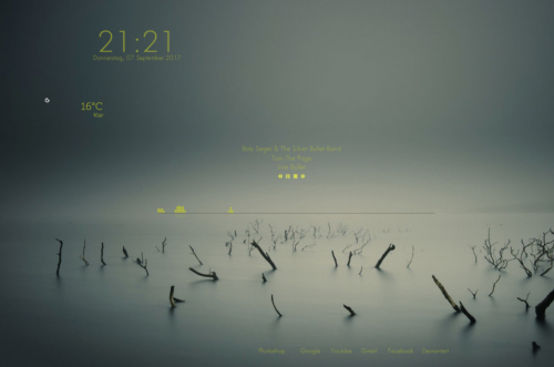 Heads-Up-Display-Rainmeter-Skins