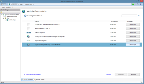 IIS Application Request Routing