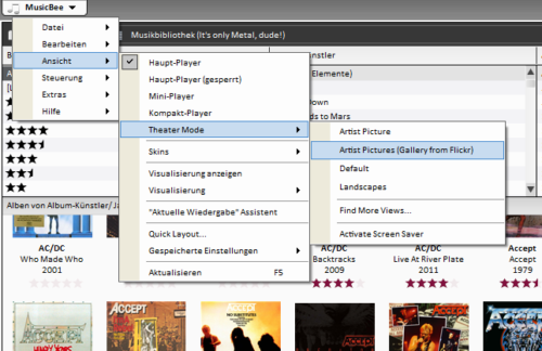 MusicBee-Theater-Mode-aktivieren