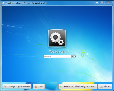 Logon Changer for Windows 7