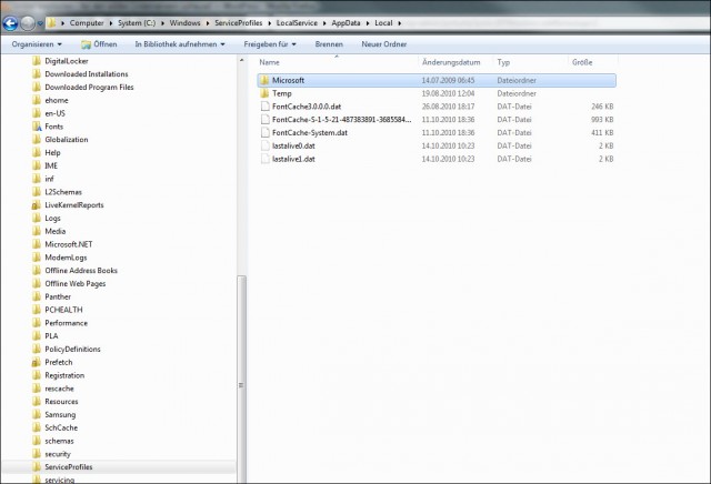 Media Player Grafik Cache