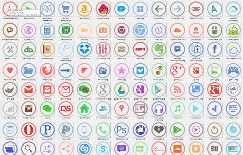 Minimal Color Icons Vorschau