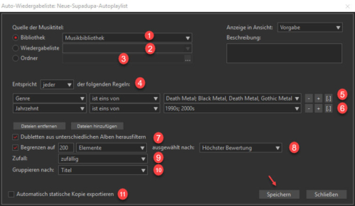 musicbee-autoplaylisten-einstellungen