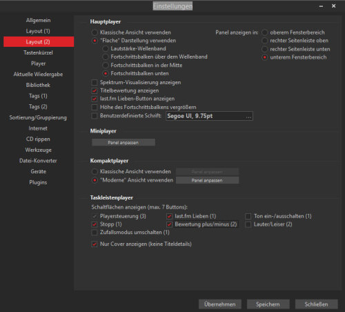 MusicBee-Einstellungen-im-Layout-2-Tab