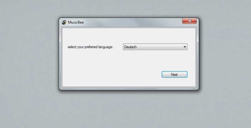 MusicBee-Installation-Sprachauswahl