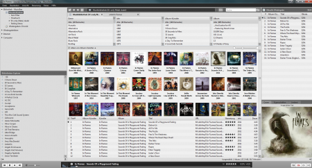 MusicBee Layout