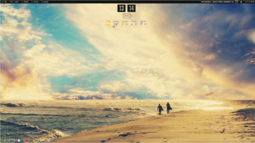 October-Rainmeter