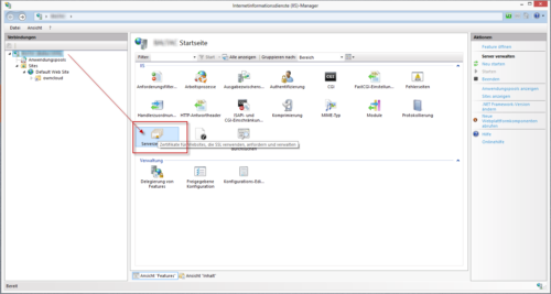 Selbst signiertes IIS Serverzertifikat erstellen