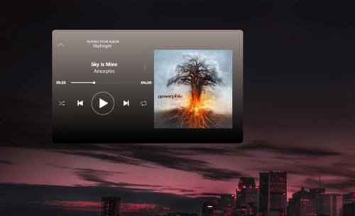 Spotify-Music-Player-for-Rainmeter