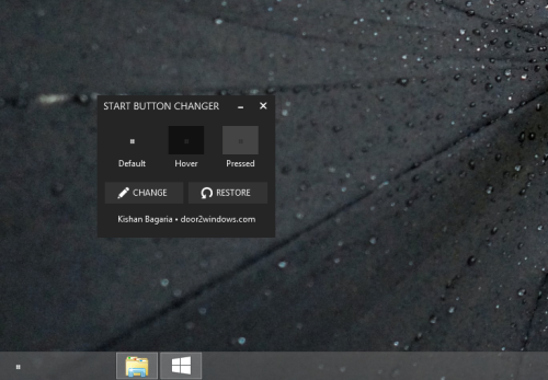Start Button Changer unter Windows 8.1