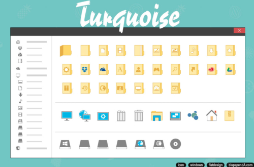 Turquoise-Icons-for-Windows