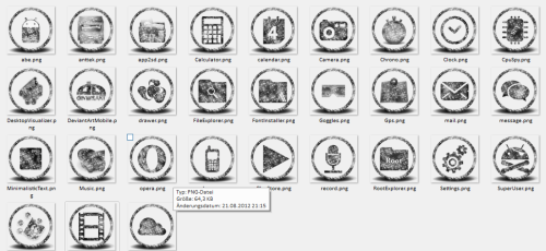 Used Round Icons Vorschau
