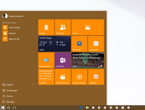 Windows-10-Startmenue-Akzentfarbe-Orange