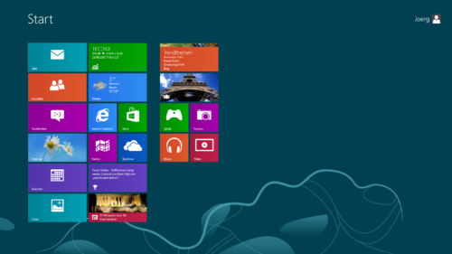Windows 8 RTM Start Kacheln