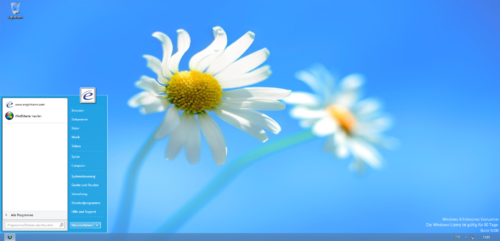 Win8Starter - Windows Startmenü