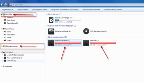 Windows Systemicons Nachher
