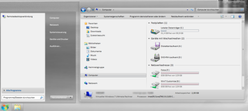 Windows Visual Styles installieren - Nachher