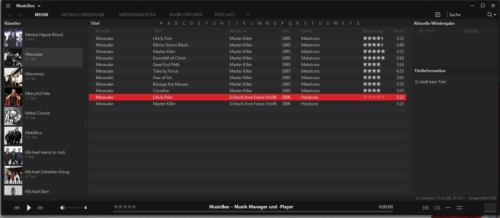 MusicBee-mit-DarkFlat-Skin