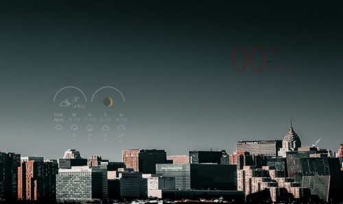 Rainmeter Astro Weather
