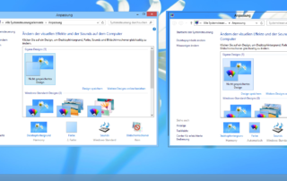 Windows 8 Aero wiederherstellen